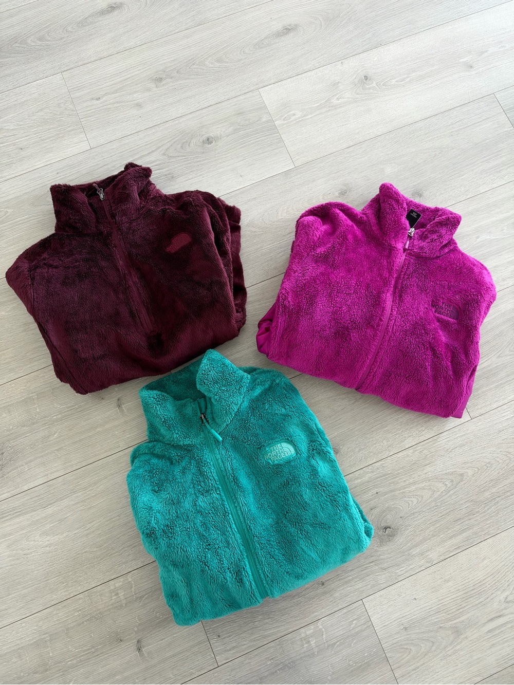 The North Face Jacket Bundle x 3